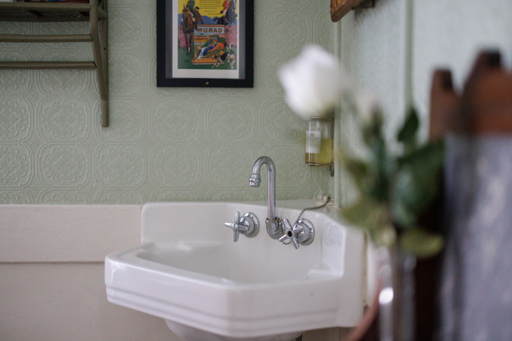 Wash Basin at Full Bed - Shared Bath